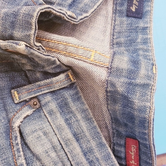 Citizen Of Humanity Jeans Womens Size 26 Denim Ankle Crop Straight Blue Low Rise - Picture 3 of 7